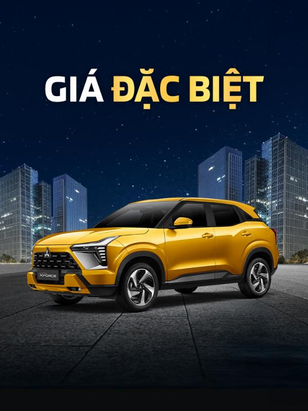 Giá bán đặc biệt cho khách hàng khi mua xe và đặt cọc xe Mitsubishi Xforce từ tháng 09/2025